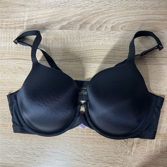 Savage X Fenty Size 38 DD Black Underwired Full Coverage T-Shirt Bra - Picture 15 of 15